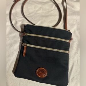 Dooney & Bourke Black and Red Crossbody Bag